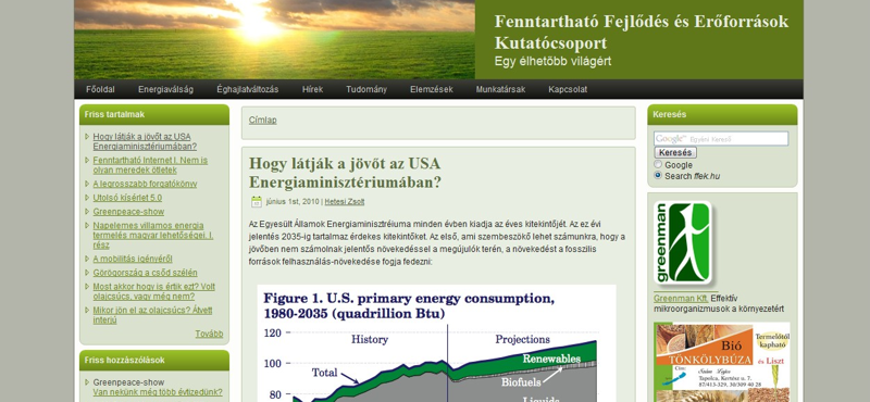 Milyen lesz a jövőnk az USA energiaügyi minisztériuma szerint?