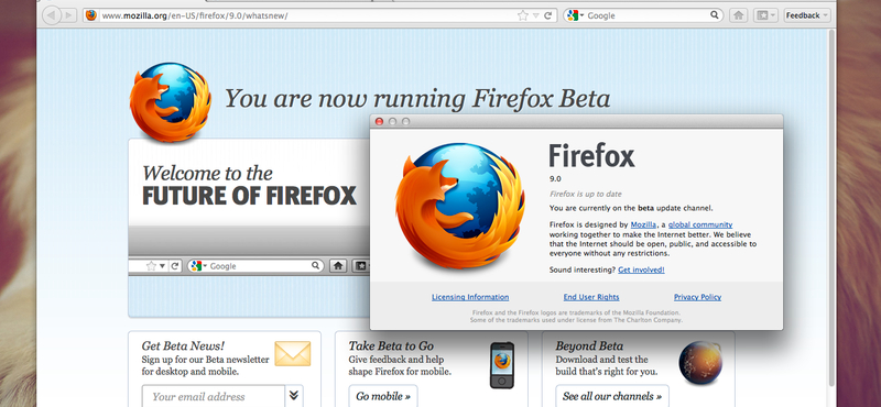 Letölthető a Firefox 9 béta
