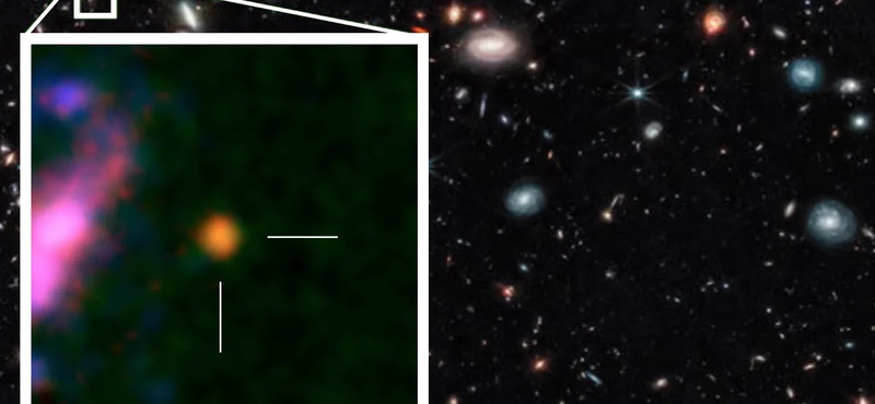 Oxigént találtak egy ősi galaxisban, segíthet megérteni a galaxisok életét