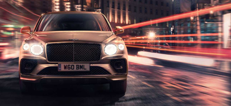 Megújult a zöld rendszámos Bentley Bentayga