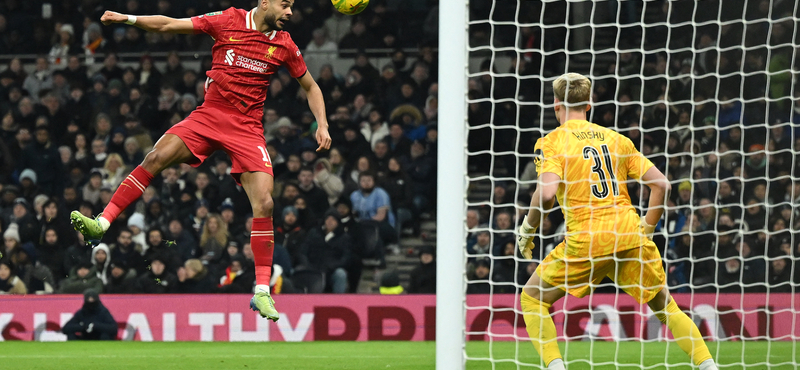 Előnybe került a Tottenham a Szoboszlait nélkülöző Liverpool ellen