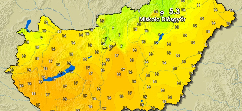 Országos melegrekordot hozott az újév első napja