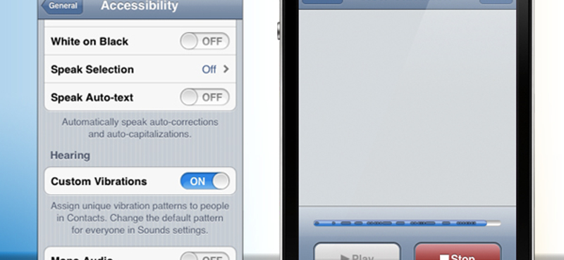 iOS 5 tipp: így készíthet vibráló hívásjelzést saját ritmusban az iPhone-hoz