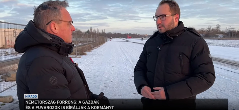 Az Alapjogokért Központ Németországba utaztatott szakértőjével forgatott „dokumentumfilmet” a németek problémáiról az M1