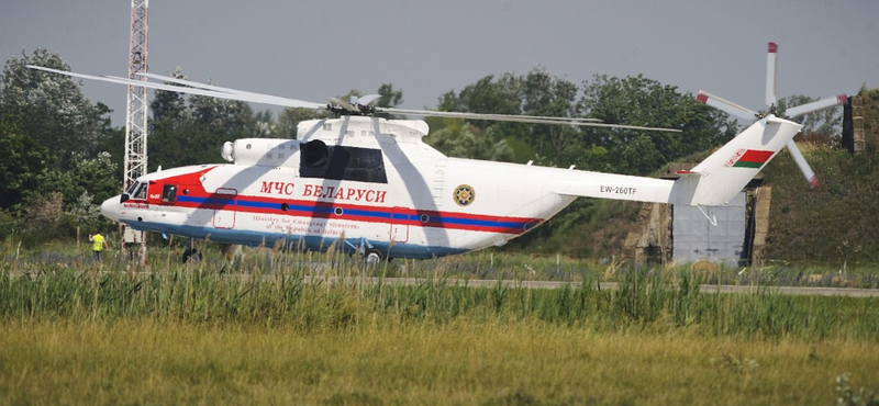 Fotók: a világ legnagyobb helikoptere érkezett a Die Hard forgatására