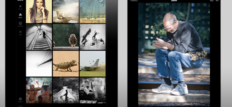 500px: iPad alkalmazás a fotók és a fotózás szerelmeseinek