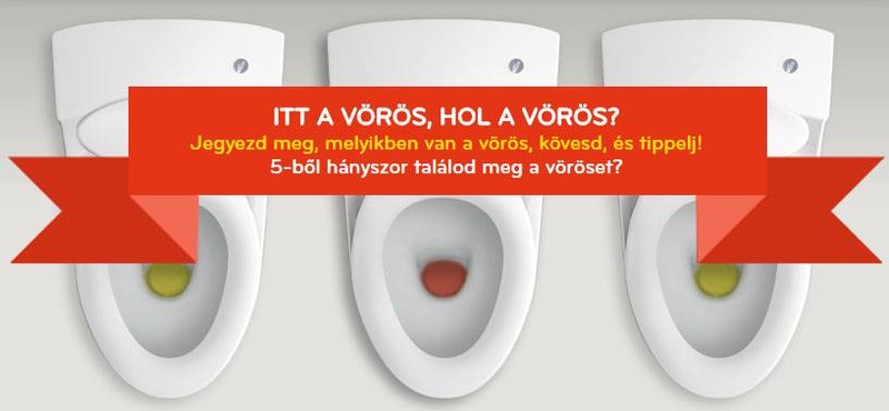 Merőben új értelmet ad az "itt a piros, hol a pirosnak" a hólyagrákról szóló játék