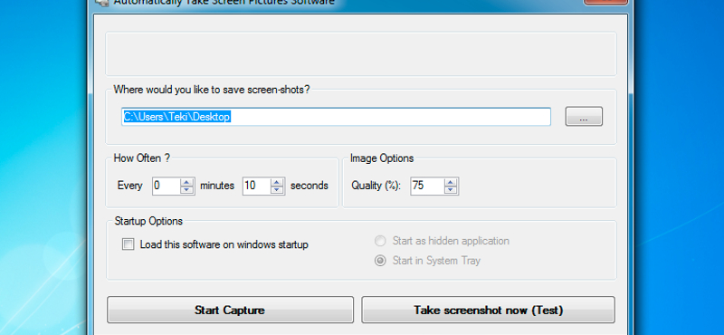 Képernyőkép-készítés sorozatban, ingyenes programmal 