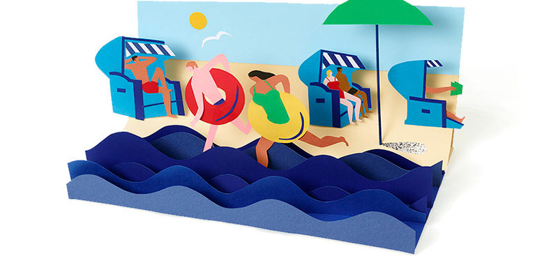 Miért van most ez a tengerpartos rajz a Google főoldalán? És ki az a Wilhelm Bartelmann?