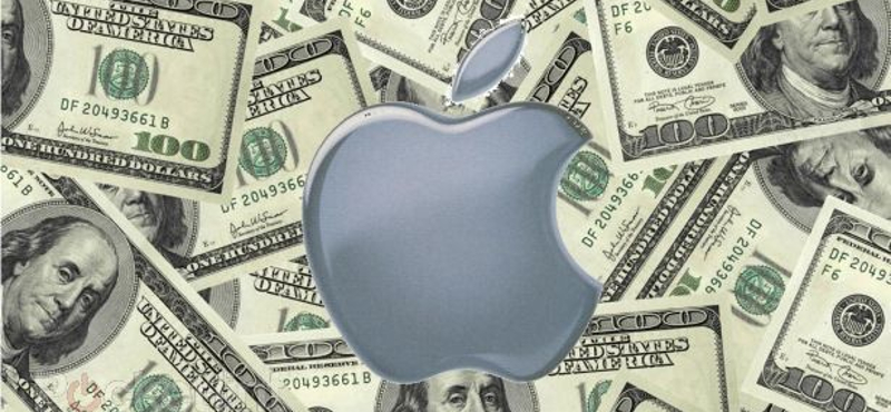 700 dollárnál az Apple részvényei