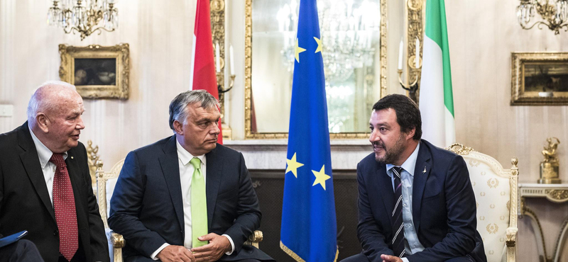 Orbán: Salvini Európa védelmezője, Magyarország mindenben segíteni fogja