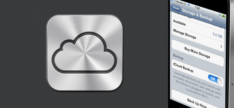 iOS 5 tipp: manuális iCloud backup iOS eszközökről