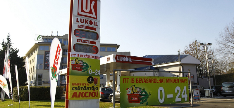 Lukoil benzinkutakon is nyomul a Spar