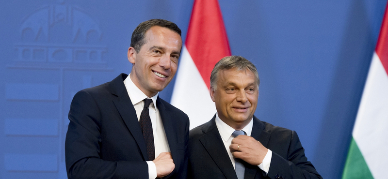 Botrány lett Ausztriában Orbán Viktor és Christian Kern volt kancellár 2016-os találkozójából