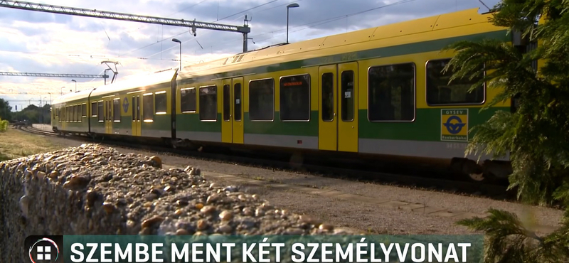 Egymással szembe ment két vonat Vasvárnál, pár száz méteren múlt a baleset