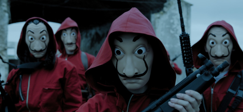 Stílusos meglepetést talált ki a Money Heist-rajongóknak az olasz Netflix