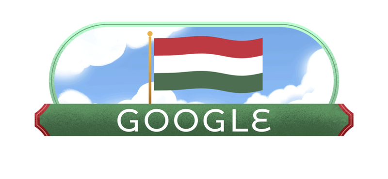 Magyar zászló lobog a Google főoldalán az 1848–49-es forradalom és szabadságharc évfordulója alkalmából