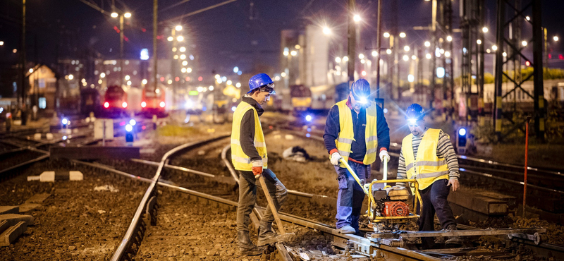 Elkezdték kicserélni a váltókat a Keleti pályaudvaron