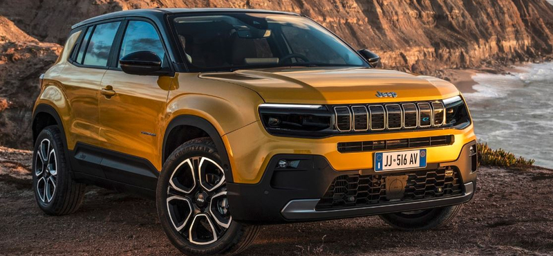 Jön az első elektromos Jeep, az Avenger