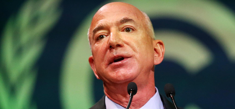 1450 milliárd forintnyi Amazon-részvényt adott el Jeff Bezos