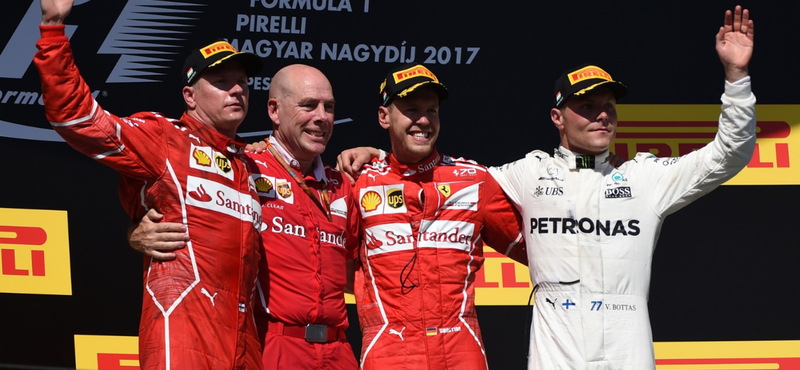  Vettel bírta a legjobban a nyomást a Hungaroringen