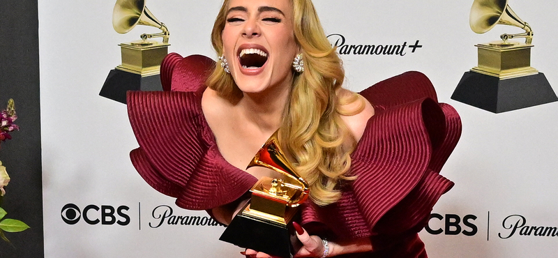 Nemcsak díjat nyert, egy álma is teljesült Adele-nek a Grammy-gálán