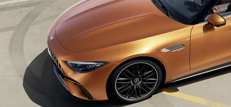 Kaliforniai álom: tekintetmágnes új biturbó V8-as AMG roadster érkezett