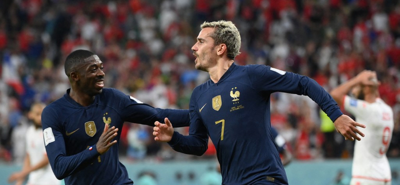 Megóvta Franciaország Griezmann elvett gólja miatt a Tunézia ellen játszott meccset