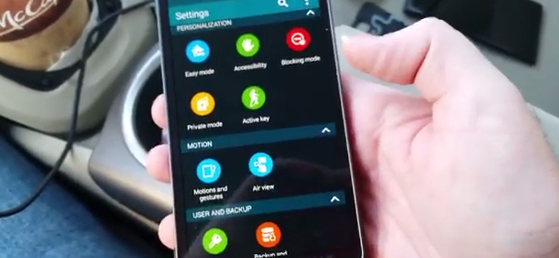 A YouTube-on már láthatja a még meg sem jelent Galaxy S5 Active-ot