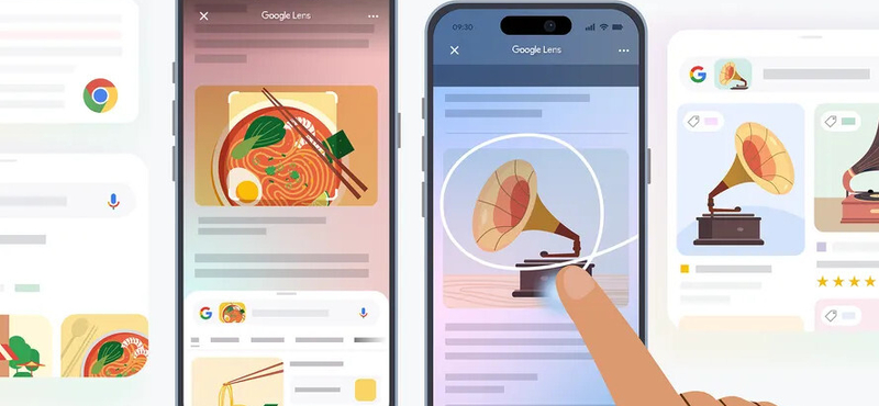 Az iPhone-okra is megérkezett a Google bekarikázós keresése