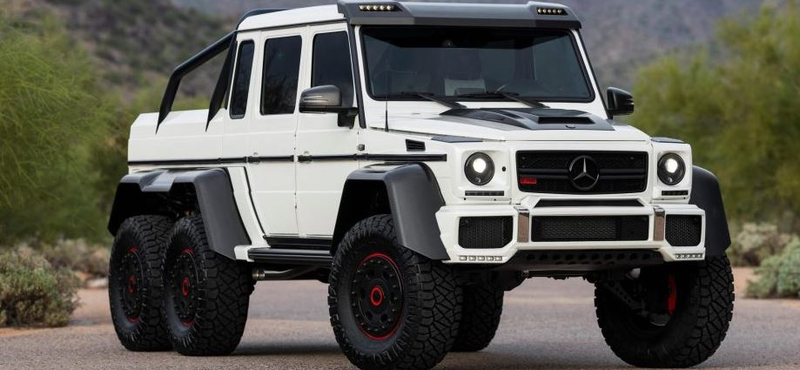 Még ma is bestiálisan drága egy ilyen Brabus-féle óriás Mercedes