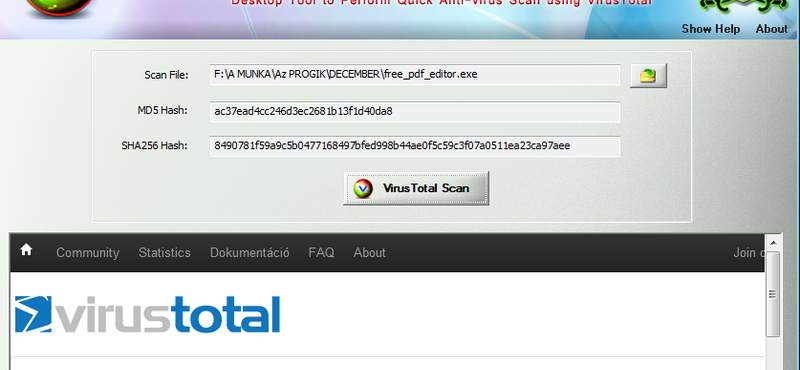 Az eddigieknél jóval kényelmesebb vírusvizsgálat a Virustotallal