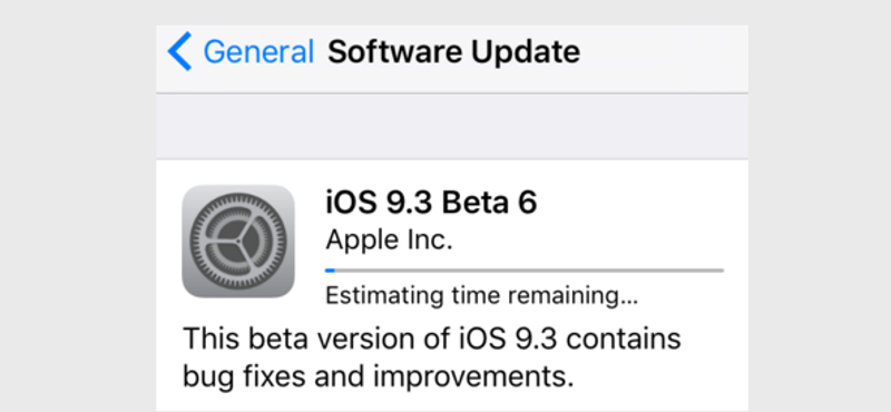 Még jobb lett: újabb béta jött az iOS 9.3-ból