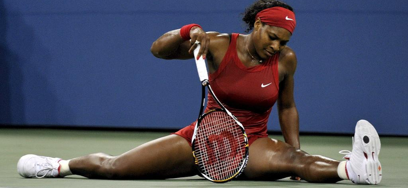 Serena Williams megsérült