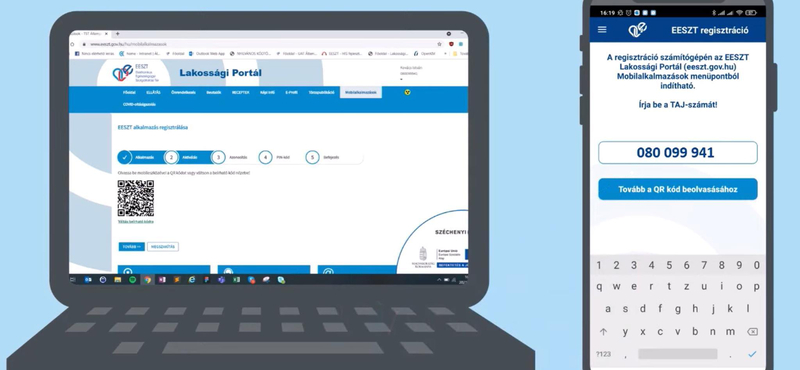 Szinte lehetetlen regisztrálni a koronavírus-védettséget igazoló alkalmazásba