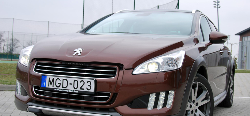 Peugeot 508 RXH-teszt: presztizshibrid francia módra