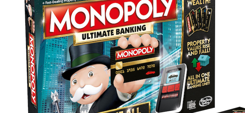 Hát ez is eljött: száműzték a pénzt a Monopoly társasjátékból