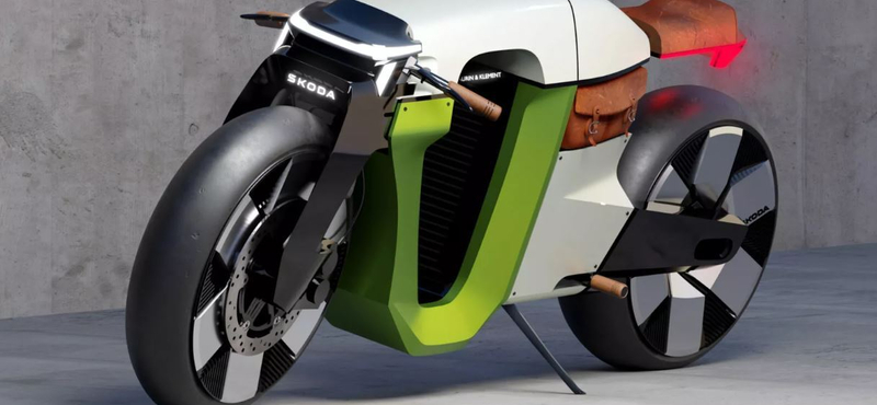 Autók előtt motorok: visszatért gyökereihez a Skoda egy retrofuturista géppel