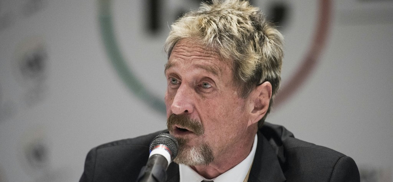 Megjelent egy Q betű John McAfee Instagram-csatornáján, senki sem tudja, miért