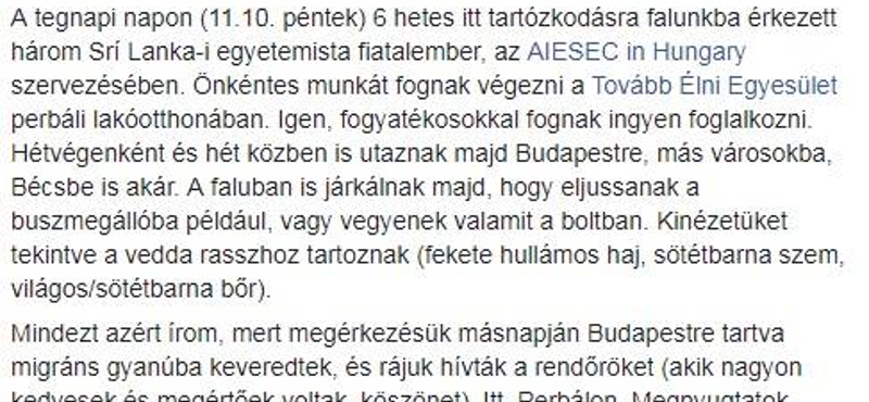 Kömlő újratöltve: migránsnak nézték a segítőket Perbálon