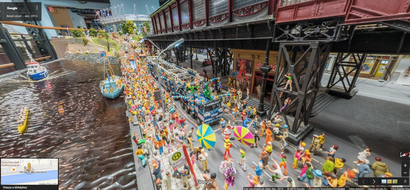 Csodás miniatűr világba is utazhatunk már a Street View-val – fotó, videó