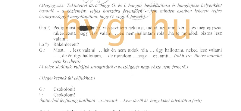 „Korrupt az ember, azt tudom” – a Portik–Laborc-találkozó jegyzőkönyvei