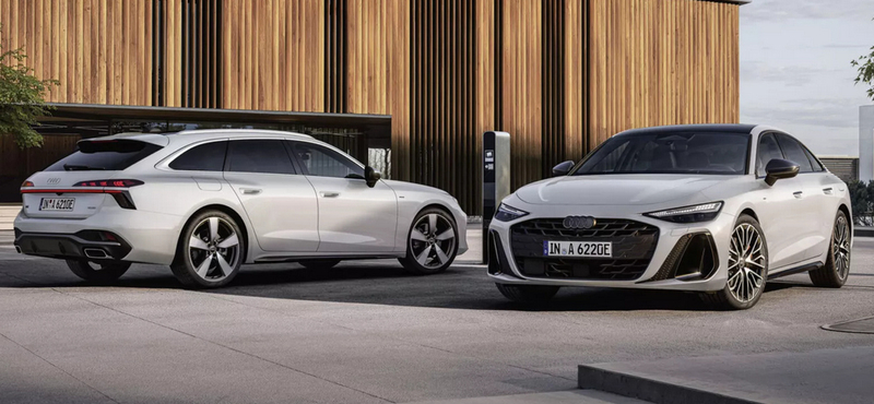 Igen komoly villanyhatótávval debütált a vadonatúj plugin hibrid Audi A6