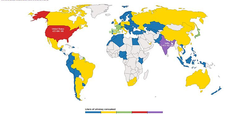 A világelitben vagyunk-e whiskey-ivásban?