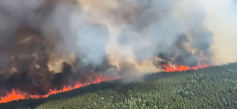 Elérte Európát a kanadai erdőtüzek füstje