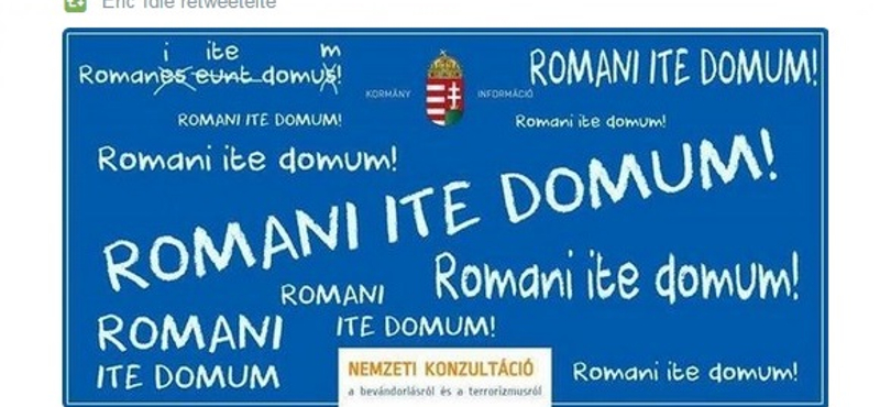 A Monty Python-tag is a bevándorlóellenes plakáton nevet