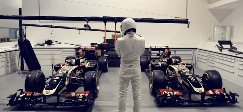 Így randalírozott a Top Gear pilótája a Lotus F1 főhadiszállásán - videó