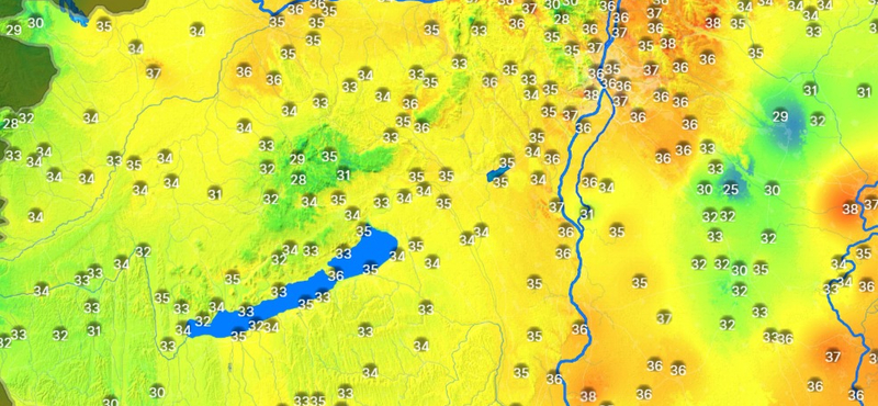 Már 31 fokos is volt a Balaton vize Gyenesdiásnál