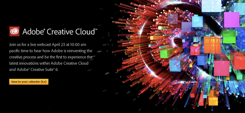 Jövő héten érkezik az Adobe CS6 és a Creative Cloud! Íme a link az élő online bemutatóhoz! [videó]