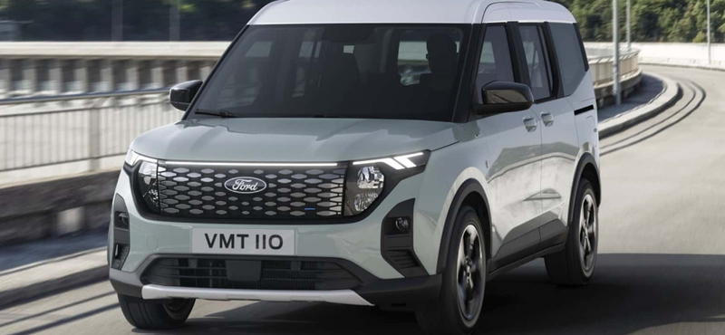 Praktikus és tágas családi autó a Ford legújabb elektromos modellje